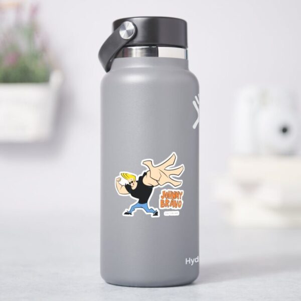 Johnny Bravo Iconic Pose Sticker