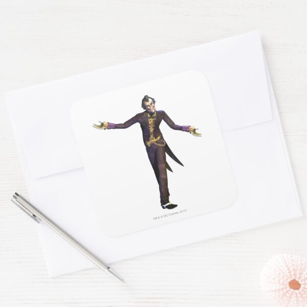 Joker_Arms_Out_Square_Sticker_3 Joker Arms Out Square Sticker