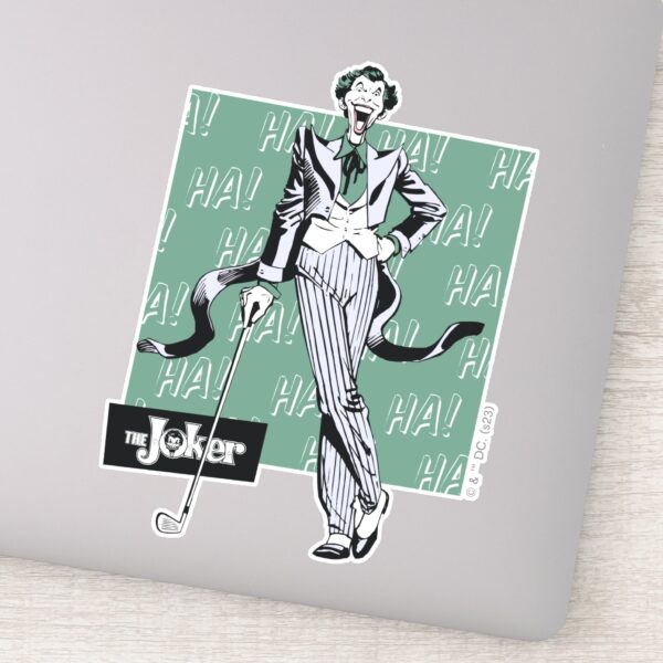 Joker_With_Golf_Club_Sticker_1 Joker With Golf Club Sticker