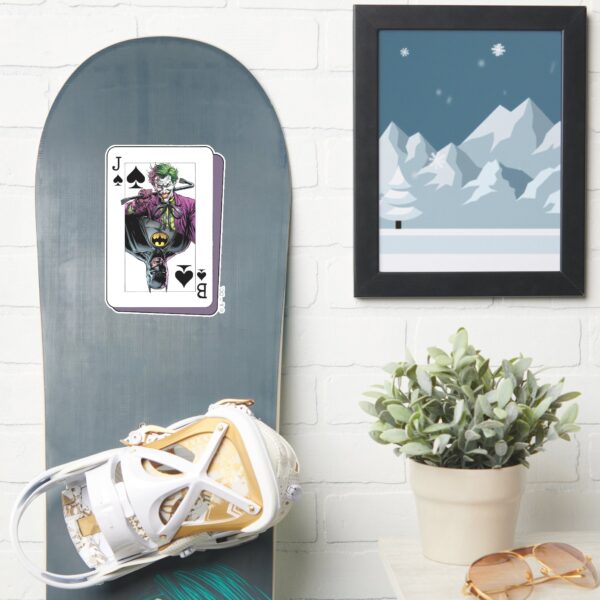 Joker_and_Batman_Spade_Playing_Card_Illustration_Sticker_7 Joker And Batman Spade Playing Card Illustration Sticker