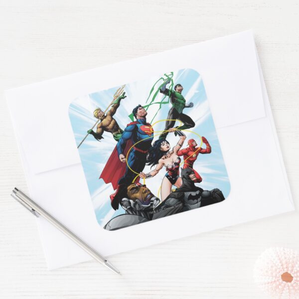 Justice_League_-_Group_1_Square_Sticker_3 Justice League Group 1 Square Sticker