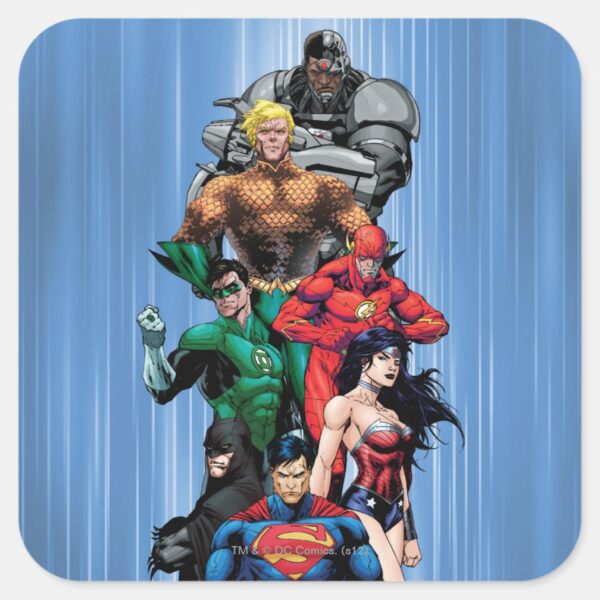 Justice_League_-_Group_3_Square_Sticker_1 Justice League Group 3 Square Sticker