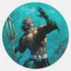 Justice_League_#10_Aquaman_Drowned_Earth_Variant_Classic_Round_Sticker_1 Justice League 10 Aquaman Drowned Earth Variant Classic Round Sticker