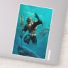 Justice_League_#10_Aquaman_Drowned_Earth_Variant_Sticker_1 Justice League 10 Aquaman Drowned Earth Variant Sticker