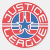 Justice_League_Logo_Classic_Round_Sticker_1 Justice League Logo Classic Round Sticker