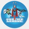 Justice_League_Power_Trio_Classic_Round_Sticker_1 Justice League Power Trio Classic Round Sticker