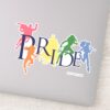Justice_League_Pride_Character_Silhouettes_Sticker_1 Justice League Pride Character Silhouettes Sticker