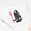Justice_League___Aquaman_Pose_Noir_Pop_Art_Square_Sticker_3 Justice League Aquaman Pose Noir Pop Art Square Sticker
