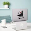 Justice League Batman In Cloud Of Bats Pop Art Sticker