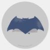 Justice_League___Brush_&_Halftone_Batman_Symbol_Classic_Round_Sticker_1 Justice League Brush Halftone Batman Symbol Classic Round Sticker