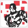 Justice_League___Cyborg_Digital_Noir_Pop_Art_Square_Sticker_1 Justice League Cyborg Digital Noir Pop Art Square Sticker