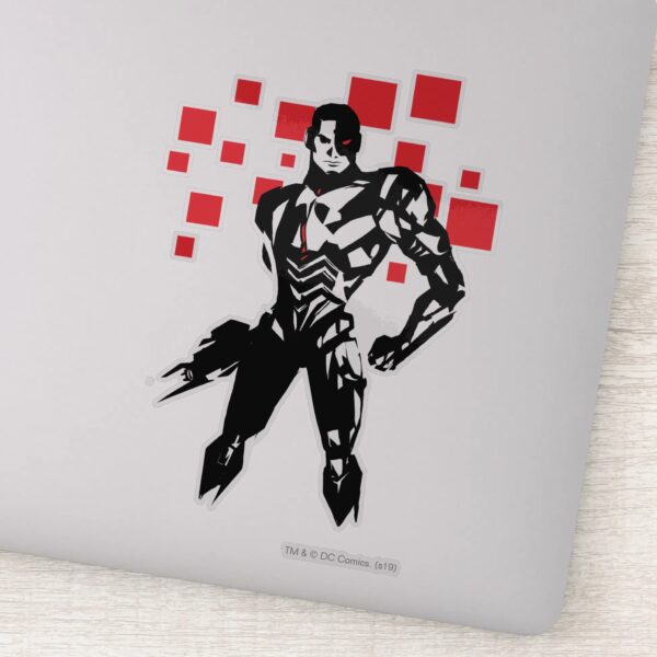 Justice_League___Cyborg_Digital_Noir_Pop_Art_Sticker_1 Justice League Cyborg Digital Noir Pop Art Sticker