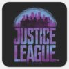 Justice_League___Justice_League_City_Silhouette_Square_Sticker_1 Justice League Justice League City Silhouette Square Sticker