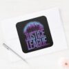 Justice_League___Justice_League_City_Silhouette_Square_Sticker_3 Justice League Justice League City Silhouette Square Sticker