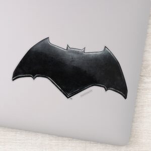 Justice League Metallic Batman Symbol Sticker