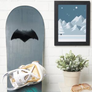 Justice League Metallic Batman Symbol Sticker