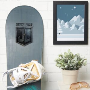 Justice League Metallic JL Shield Sticker