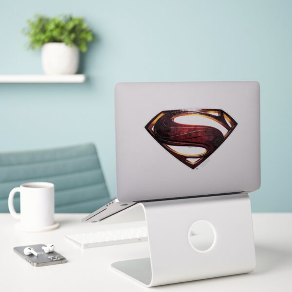 Justice_League___Metallic_Superman_Symbol_Sticker_3 Justice League Metallic Superman Symbol Sticker