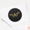 Justice_League___Metallic_Wonder_Woman_Symbol_Classic_Round_Sticker_3 Justice League Metallic Wonder Woman Symbol Classic Round Sticker