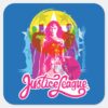 Justice_League___Retro_Group_&_Logo_Pop_Art_Square_Sticker_1 Justice League Retro Group Logo Pop Art Square Sticker