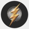 Justice_League___The_Flash_Metallic_Bolt_Symbol_Classic_Round_Sticker_1 Justice League The Flash Metallic Bolt Symbol Classic Round Sticker