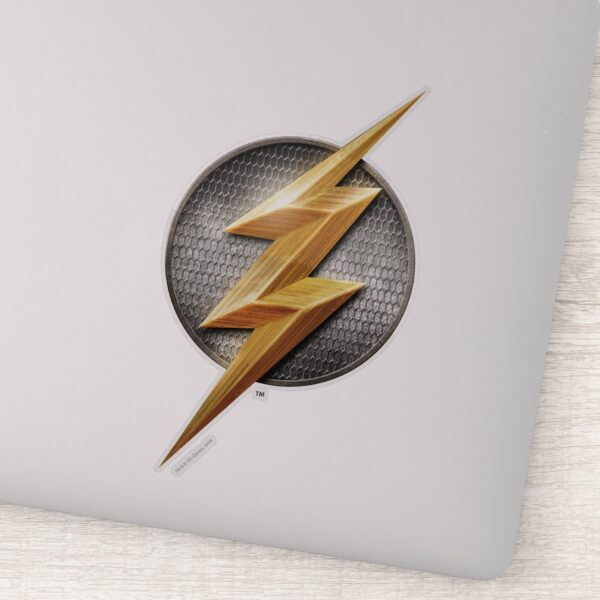 Justice_League___The_Flash_Metallic_Bolt_Symbol_Sticker_1 Justice League The Flash Metallic Bolt Symbol Sticker