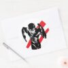 Justice_League___The_Flash_Running_Noir_Pop_Art_Classic_Round_Sticker_3 Justice League The Flash Running Noir Pop Art Classic Round Sticker