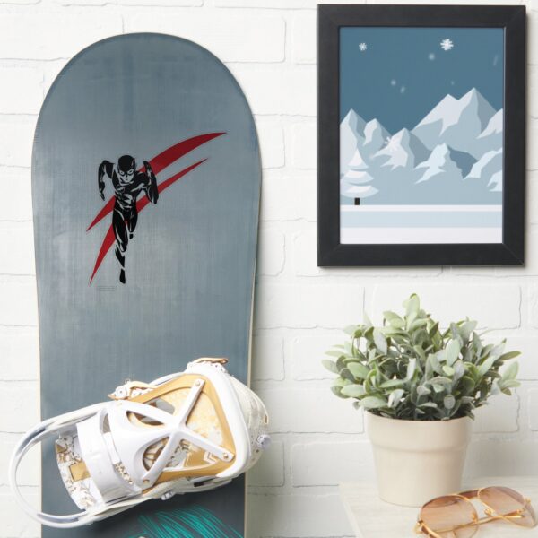 Justice_League___The_Flash_Running_Noir_Pop_Art_Sticker_7 Justice League The Flash Running Noir Pop Art Sticker