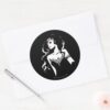 Justice_League___Wonder_Woman_Noir_Pop_Art_Classic_Round_Sticker_3 Justice League Wonder Woman Noir Pop Art Classic Round Sticker