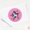 Justice_League___Wonder_Woman_&_Stars_Pop_Art_Classic_Round_Sticker_3 Justice League Wonder Woman Stars Pop Art Classic Round Sticker