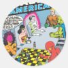 Justice_League_of_America_Issue_#1_-_Nov_Classic_Round_Sticker_1 Justice League Of America Issue 1 Nov Classic Round Sticker