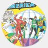 Justice_League_of_America_Issue_#4_-_May_Classic_Round_Sticker_1 Justice League Of America Issue 4 May Classic Round Sticker