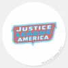 Justice_League_of_America_Logo_Classic_Round_Sticker_1 Justice League Of America Logo Classic Round Sticker