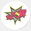 KA-POW_CLASSIC_ROUND_STICKER_1 KA POW CLASSIC ROUND STICKER