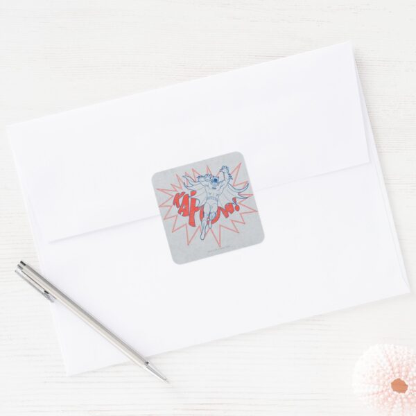 KAPOW Batman Graphic Square Sticker