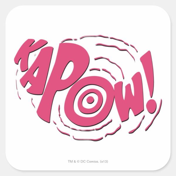 KAPOW!_SQUARE_STICKER_1 KAPOW SQUARE STICKER