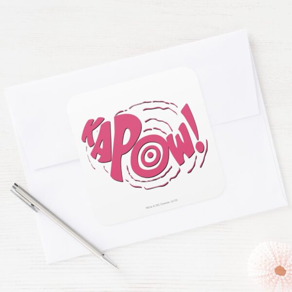 KAPOW!_SQUARE_STICKER_3 KAPOW SQUARE STICKER