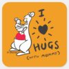 Kanga_&_Roo___I_Love_Hugs_(with_Mummy)_Square_Sticker_1 Kanga Roo I Love Hugs With Mummy Square Sticker