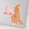 Kanga_&_Roo___I_Love_Mom_Sticker_1 Kanga Roo I Love Mom Sticker