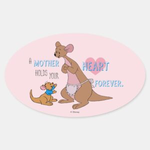 Kanga_&_Roo___Mother_Quote_Oval_Sticker_1 Kanga Roo Mother Quote Oval Sticker