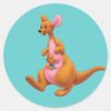 Kanga_and_Roo_Classic_Round_Sticker_1 Kanga And Roo Classic Round Sticker