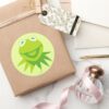 Kermit_the_Frog_Smiling_Classic_Round_Sticker_5 Kermit The Frog Smiling Classic Round Sticker