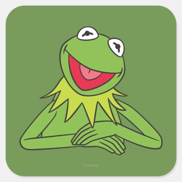 Kermit_the_Frog_Square_Sticker_1 Kermit The Frog Square Sticker