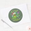 Kermit_the_Frog___Green_Christmas_Classic_Round_Sticker_3 Kermit The Frog Green Christmas Classic Round Sticker