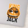 King_Jack_Skellington_Sticker_9 King Jack Skellington Sticker
