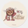 Kotu_the_Kakamora_Classic_Round_Sticker_1 Kotu The Kakamora Classic Round Sticker