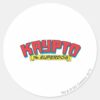 Krypto_the_superdog_classic_round_sticker_1 Krypto The Superdog Classic Round Sticker