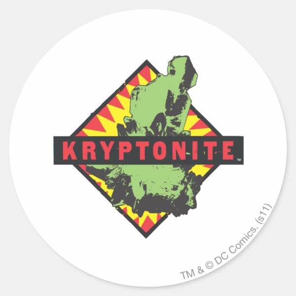 Kryptonite_Classic_Round_Sticker_1 Kryptonite Classic Round Sticker