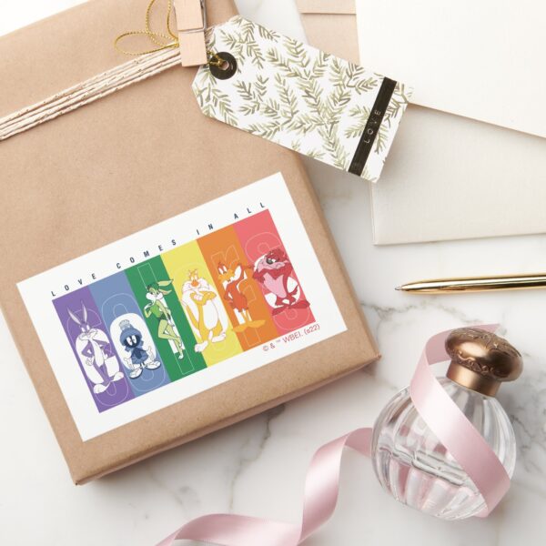 LOONEY_TUNES™_-_Love_Comes_In_All_Colors_Rectangular_Sticker_5 LOONEY TUNES™ Love Comes In All Colors Rectangular Sticker