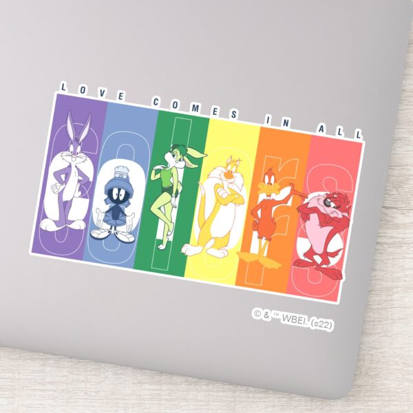 LOONEY_TUNES™_-_Love_Comes_In_All_Colors_Sticker_1 LOONEY TUNES™ Love Comes In All Colors Sticker